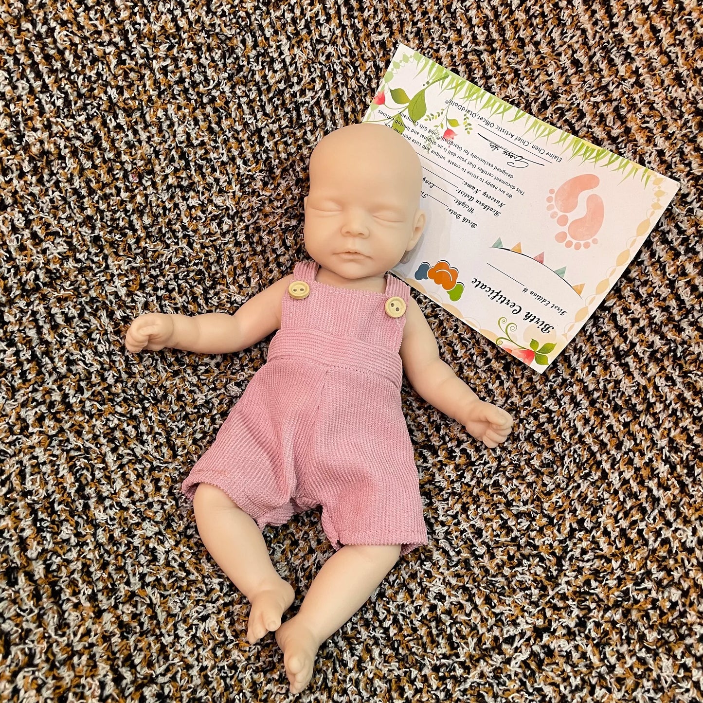28CM Unpainted Silicone Girls Whole Body Soft Solid Silicone 8 Styles Newborn Baby Dolls Toys For Gifts Reborn Corpo De Silicone