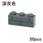 DIY Wall Bricks 1x4 1x3 1x2 Dots Thick Building Block Educational Creative House Contruction Toys Compatible With 15533 For Kids