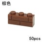 DIY Wall Bricks 1x4 1x3 1x2 Dots Thick Building Block Educational Creative House Contruction Toys Compatible With 15533 For Kids