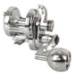 Topline 6.3:1 Slow Pitch Jigging Reel Aluminum CNC Machined High Retrieve Max Drag 35KG 9BB+2RB Grouper Sea Fishing Jigs Reel500