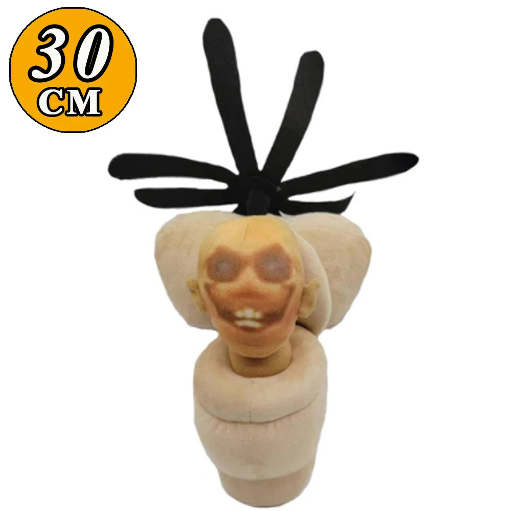 68style Skibidi Toilet Plush Stuffed Doll Toys Collectible Gifts for Kids Fans Adults Birthday Bosses Funny Anime Game F