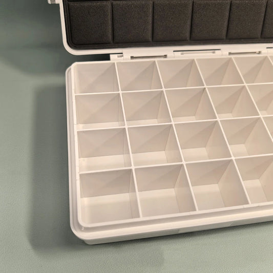 Sealed Moisturizing Paint Box 12/24/36 Grid Oil Pigment Organizer Watercolor Palette Acrylic Paints Storage Art Supplies