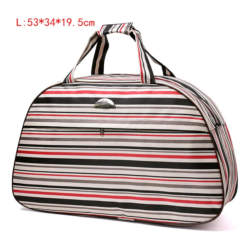 Large Capacity Handbag Travel Bag for Women Fashion Cartoon Luggage Bag Men Weekend Travel Bag Waterproof Shoulder Travel Duffle