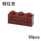 DIY Wall Bricks 1x4 1x3 1x2 Dots Thick Building Block Educational Creative House Contruction Toys Compatible With 15533 For Kids