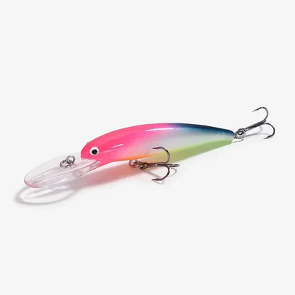 Minnow 90mm/12g Long Throw Fishing Lures Deep Diving Sea fishing Hard Crankabits Wobblers Ocean Boat Fishing Tackle