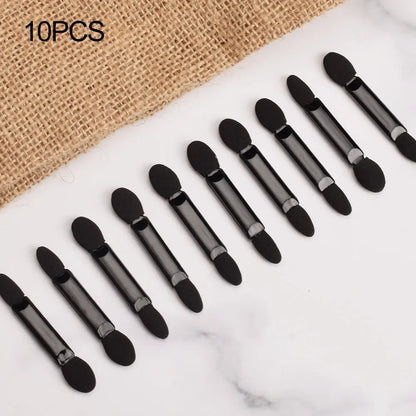 10Pcs Eyeshadow Applicator Makeup Double-end Eyeliner Brush Sponge Disposable Eyeshadow Brush Makeup Beauty Cosmetic Tools