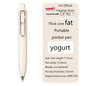 UNI Ball One P Small Thick Core Small Fat Pen Small Fat Second Generation Neutral Pen Fat Dudu Marble Quick Drying Waterproof