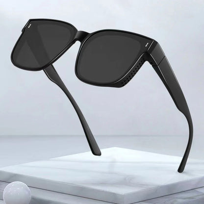 New Fashion Polarized Sunglasses Cover Over Myopia Prescription Glasses Portable Men Women Vintage Fishing Driving Eyewear