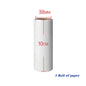 Tearable Roll Paper Sticky Roller Dust Wiper Safe Stash Storage Sight Secret Replaceable Cleaning Brush Tool