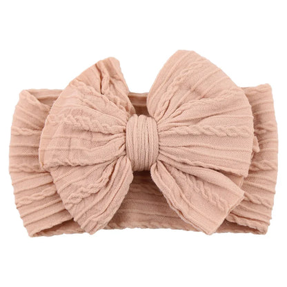 Cute Bowknot Baby Headband Turban Soft Elastic Baby Girls Hairband for Children Newborn Headwraps Headwear Kids Hair Accessories