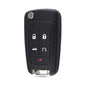Dandkey Flip Remote Car Key Shell Case For Chevrolet Cruze Epica Lova Camaro Impala For Opel Astra J Corsa E Insignia Zafira C