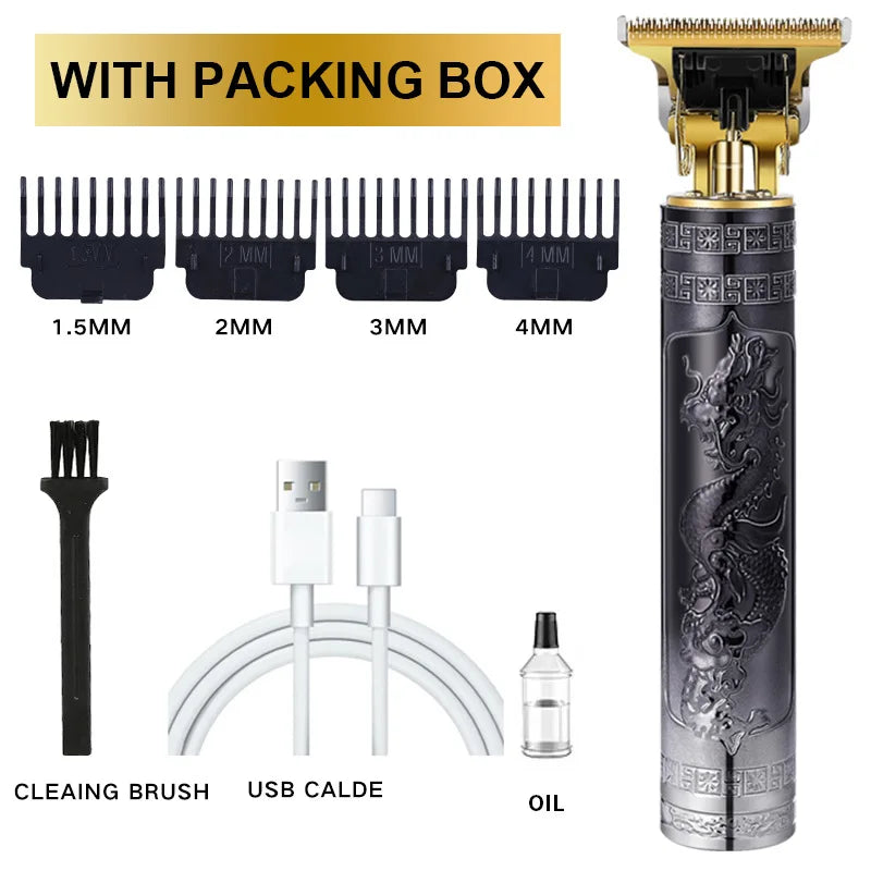 T9 Professional Hair Cutting Machine Wireless Electric Hair Trimmer Digital Display Hair Clipper Men Beard Shaver Barber For Men