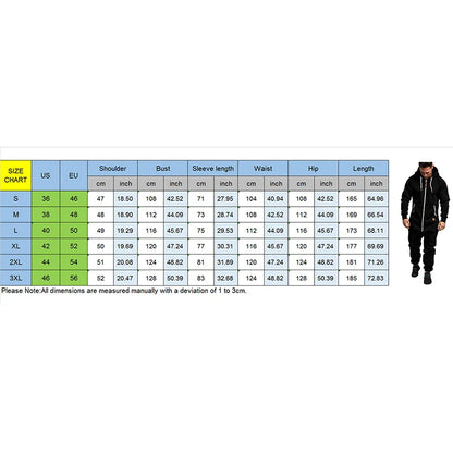 Men's Hooded Fleece Pyjamas Nightwear Autumn Winter Warm Long Sleeve Full Zipper Overalls Night Clothes