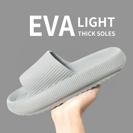 Slippers Men Women Wear Thick-soled Non-slip Summer Quarters Bathroom Shower Eva Sandals