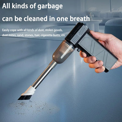 Violent Fan 400000RPM Powerful Air Blower Vacuum Dust Cleaner Type-C Charging Strong Winds Brushless Turbo Jet Blower 2025 New