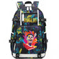 Ronaldo Print Student School Bag Children's Backpack Outdoor Travel Bag
