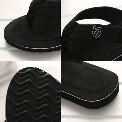 Flip-Flops For Men 2024 Summer Anti-Skid Breathable Home Outdoor Comfortable Slippers Daily Casual Men Flip-Flops Beach Slippers