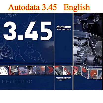 2025 Hot Autodata 3.45/3.41/3.40 Auto Car Repair diagnosis Software Multi-languages wiring diagrams data Autodata Polish