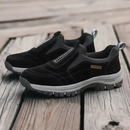Large Size 50 Men's Outdoor Sneakers Spring Casual Breathable Leather Anti-skid Walking Shoe Hot Sale Footwear for women