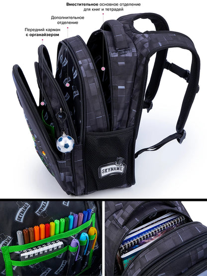 New Children School Backpack For Boys Cartoon Game Knapsack Boy Waterproof Backpacks Kids Satchels Space School Bags Primary