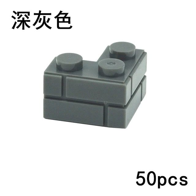 DIY Wall Bricks 1x4 1x3 1x2 Dots Thick Building Block Educational Creative House Contruction Toys Compatible With 15533 For Kids