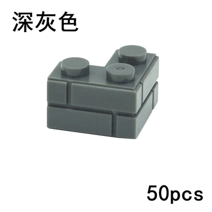 DIY Wall Bricks 1x4 1x3 1x2 Dots Thick Building Block Educational Creative House Contruction Toys Compatible With 15533 For Kids