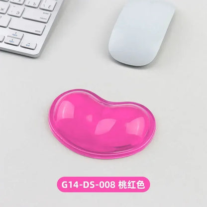 Soft Mouse Wrist Rest Pad Comfortable Silicone Gel Ergonomic Cushion Hand Pain Relief Support Pad for Laptop Computer Office