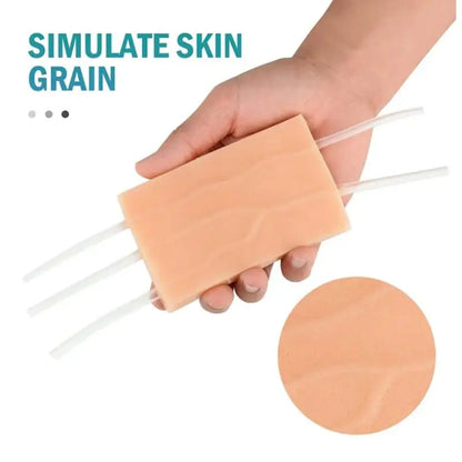 High Simulation Skin Module Y-tube Intravenous Injection Training Module Injection and Suturing Practice Module