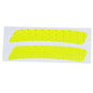 2Pcs/Set Warn Light Reflector Protective Sticker Scratch Paster Car Bumper Reflective Warning Strip Stickers Wheel Rim Eyebrow
