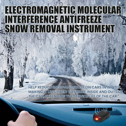 1/3pcs Electromagnetic Snow Removal,Electromagnetic Molecular Interference Car Snow Remover,Anti-Freeze Car Snow Removal Device