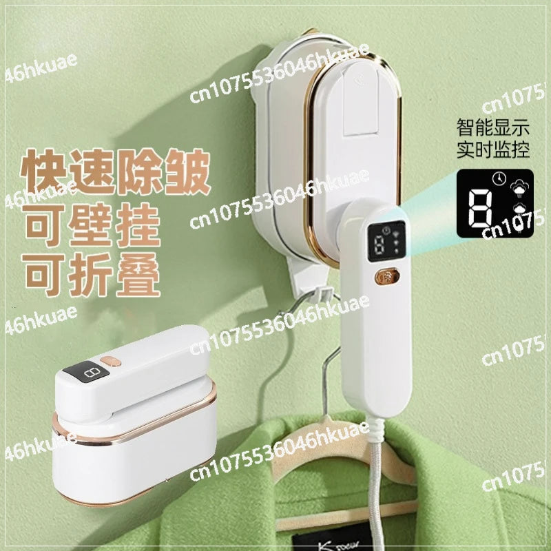 Popular Handheld Hanging Iron Portable Electric Iron Household Steam Digital Display Ironing Machine Wet and Dry