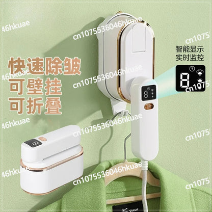 Popular Handheld Hanging Iron Portable Electric Iron Household Steam Digital Display Ironing Machine Wet and Dry