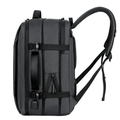 Men Large Capacity Backpack USB Charging Male Laptop Bagpack Waterproof Business Travel Back Pack Luggage Bag Mochila