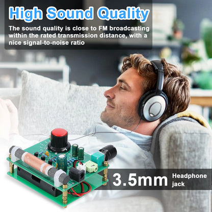 Amplitude Modulation AM Radio Emitter Experimental AM Transmitters AM Signal Source DIY Circuit Board Radio Station SDR  Tools