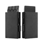 Card Holder Wallet with Airtag Holder Pop Up Leather Wallet RFID Blocking Magnetic Closure for Men