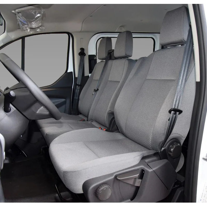 AUTOYOUTH 1+2 Seat Covers Car Seat Cover for Transporter for Ford Transit Van Truck Lorry for Renault for Peugeot for Opel