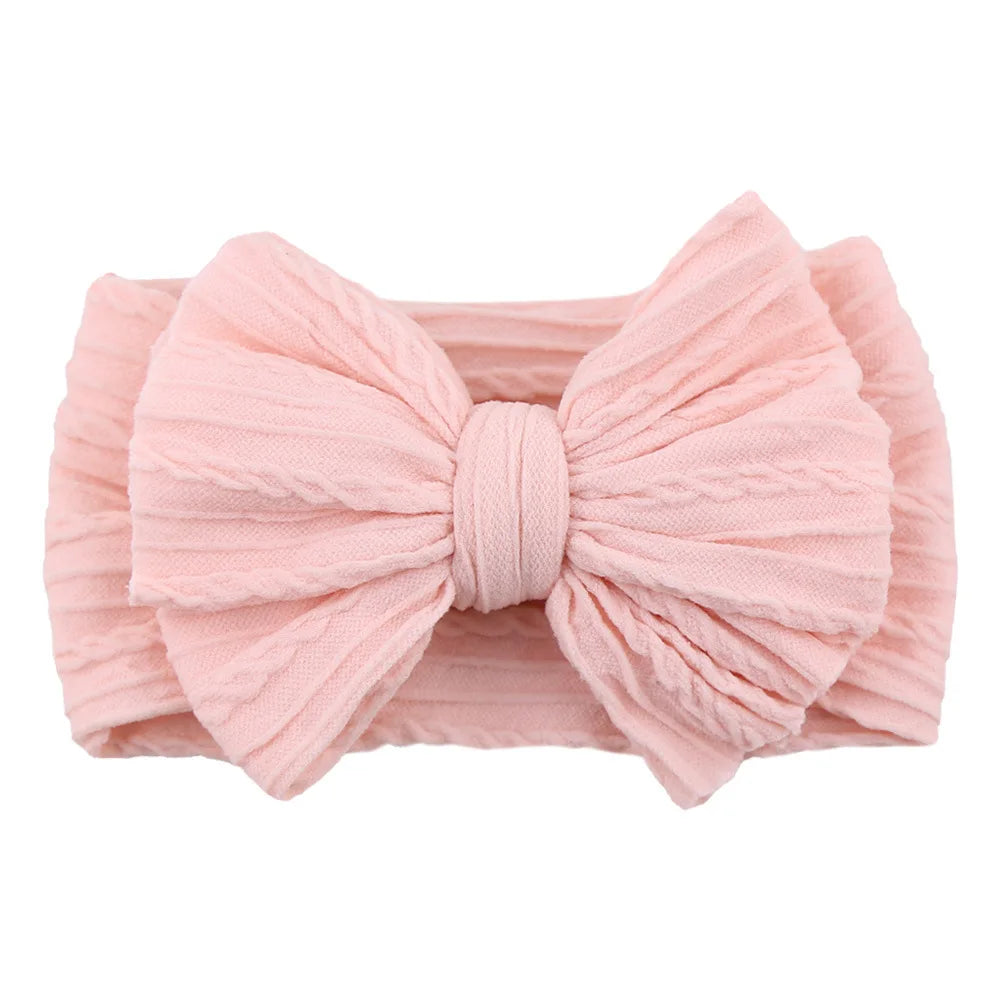 Cute Bowknot Baby Headband Turban Soft Elastic Baby Girls Hairband for Children Newborn Headwraps Headwear Kids Hair Accessories