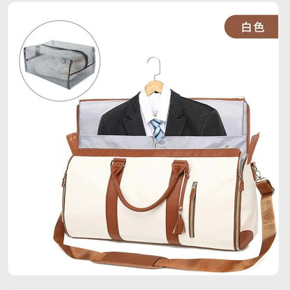 Storage luggage bag, suit travel storage bag, men's suit travel bag, hand-held folding bag, fitness bag, storage bag