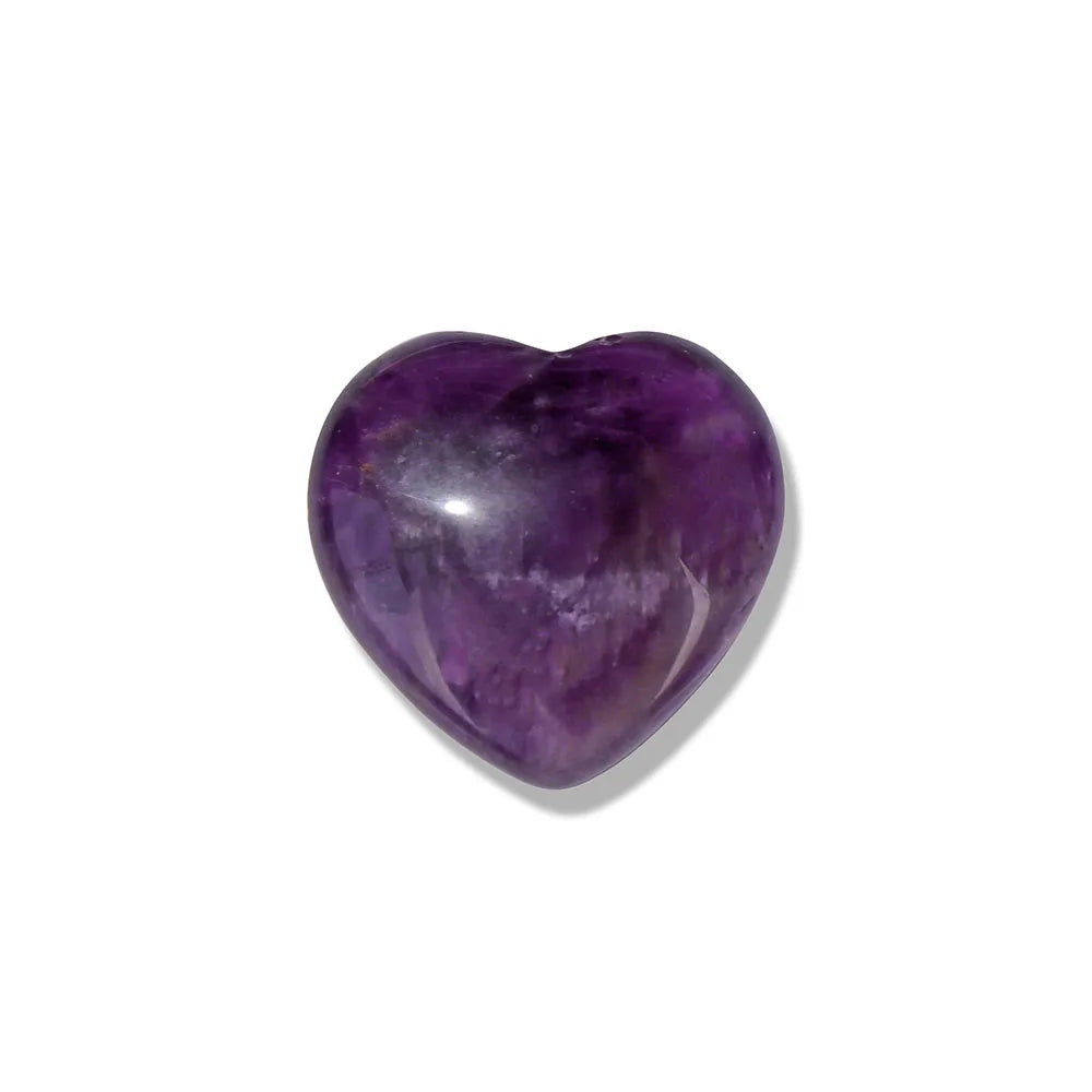 Heart Stone Pendent Necklace Natural Amethysts Carnelian Quartzs Stainless Steel Chain Necklace Wedding Birthday Jewelry Gift
