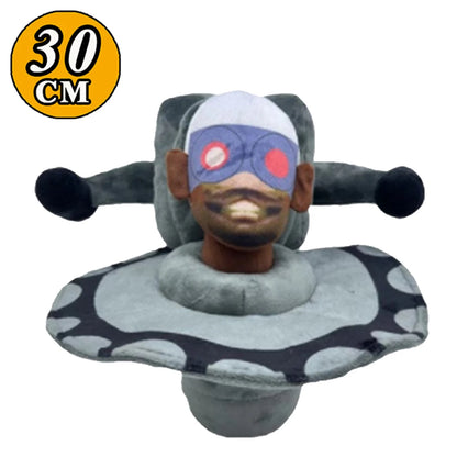 68style Skibidi Toilet Plush Stuffed Doll Toys Collectible Gifts for Kids Fans Adults Birthday Bosses Funny Anime Game F