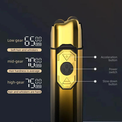 Kemei TX10 Electric Shaver Hair Rechargeable Beard Foil Razor For Men Bald Head Shaving for Men Machine
