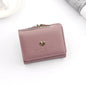 New Fashion Purse Female Short Version of Students Fresh Folding Mini Metal Wallet Cute Purse Lady Coin Purse for Female Lovely