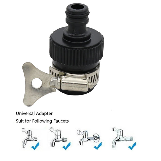 Durable Universal Water Faucet Adapter Plastic Hose Fitting Hose Irrigation Garden Suit For 13-24mm OD Tap