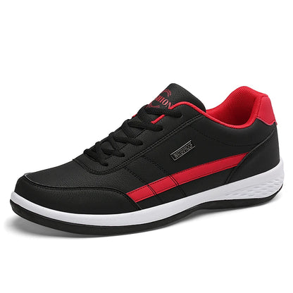 Men Shoes Walking Sneakers For Men Classical Leisure Casual Shoes Microfiber Non-Slip Rubber Sole Footwear Tennis For Men