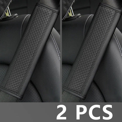 Pu Leather Car Seat Belt Safety Belt Shoulder Cover Breathable Protection Seat Belt Padding Pad