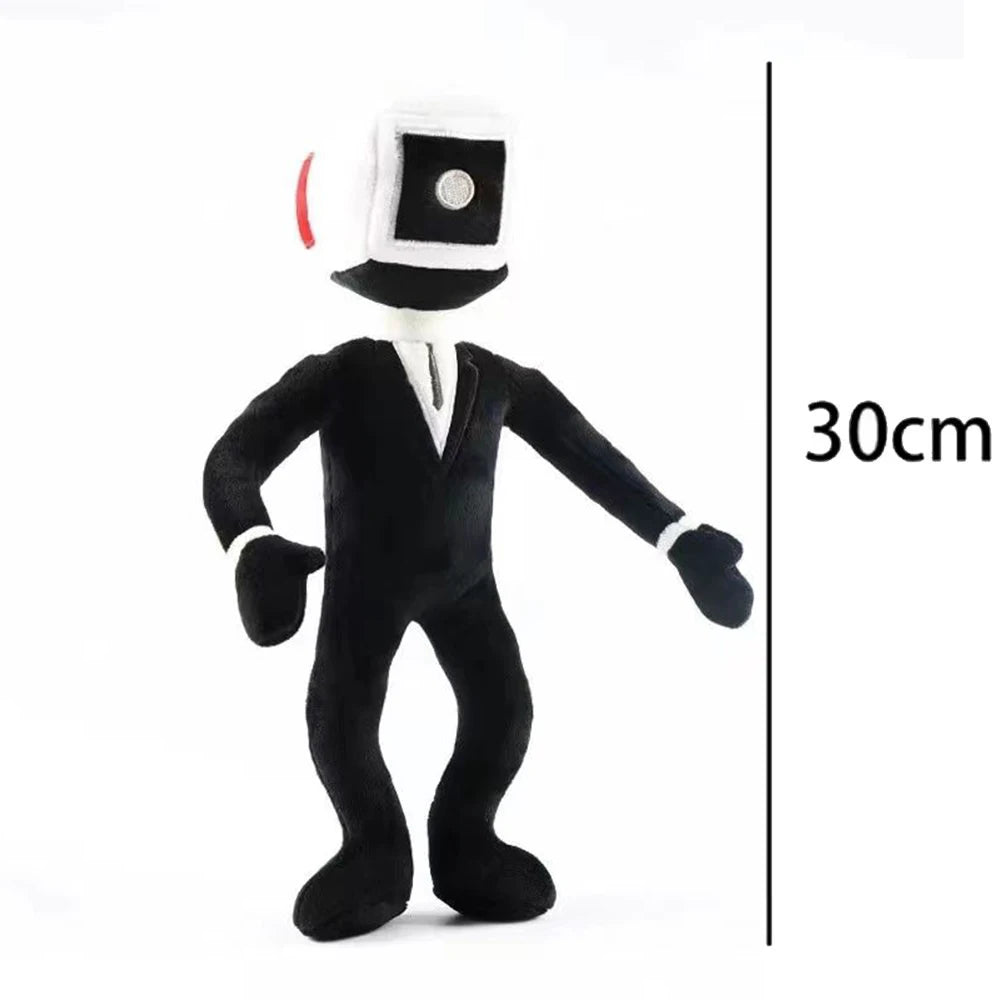68style Skibidi Toilet Plush Stuffed Doll Toys Collectible Gifts for Kids Fans Adults Birthday Bosses Funny Anime Game F