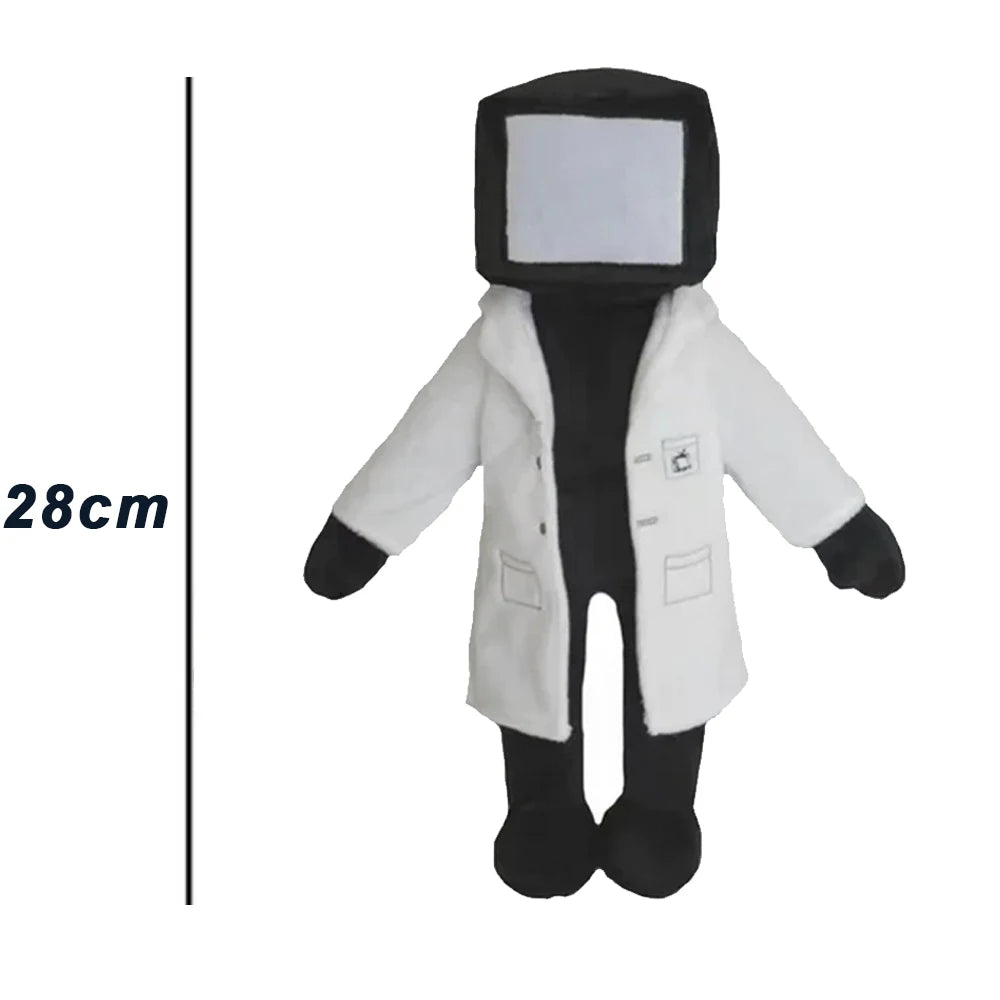 68style Skibidi Toilet Plush Stuffed Doll Toys Collectible Gifts for Kids Fans Adults Birthday Bosses Funny Anime Game F