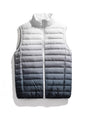Ultra Light Down Vests Men 90% White Duck Down Gradient Winter Vests Fashion Portable Sleeveless Waistcoat Homme Warm Parkas