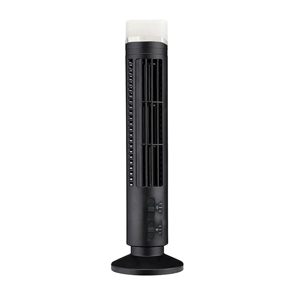 Portable Tower Fan 3 Speeds Cooling Fan Rechargeable Standing Fan Wall Mount Fan for Bedroom Living Room Office