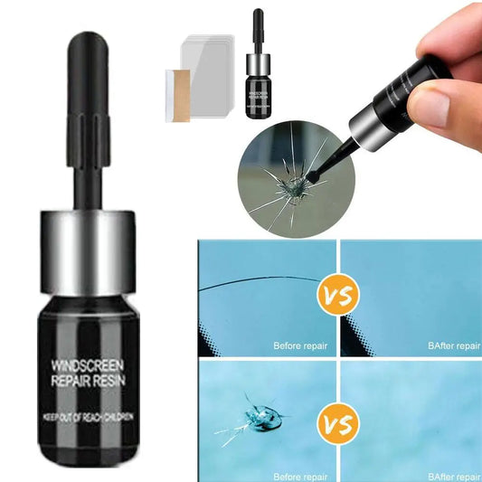 Car Glass Scratch Repair Fluid Agent Set Windscreen Window Glass Nano Scratch Crack CrackResin Repair Agent Tools Auto Accessory